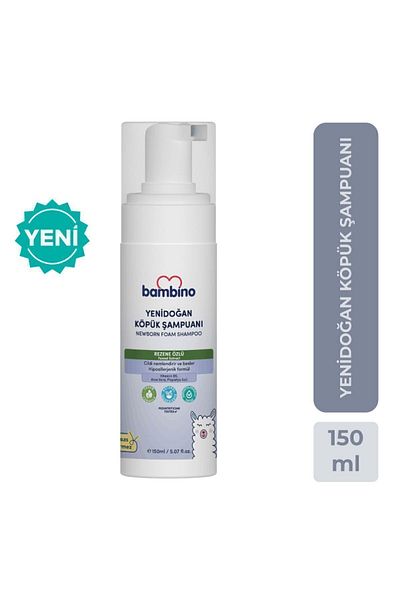 Bambino Newborn Foam Shampoo 150 ml
