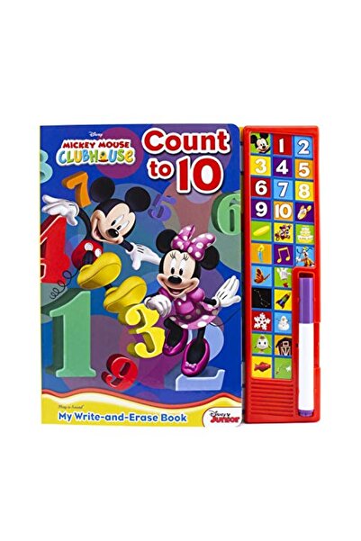 Phoenix International Publications كتاب الكتابة والمسح الخاص بنادي ميكي ماوس