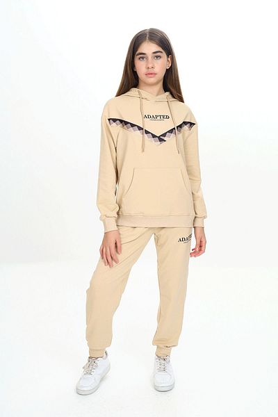 HayKids Σετ αθλητικής φόρμας με μακρυμάνικη κουκούλα για κορίτσια