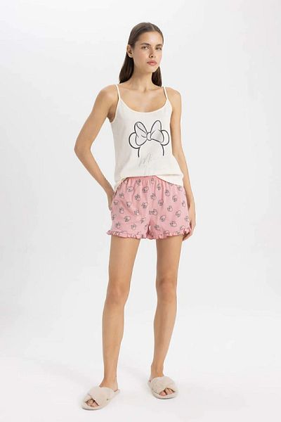 DeFacto Σετ πιτζάμες Disney Mickey and Minnie Sling Shorts - C5561ax24sm