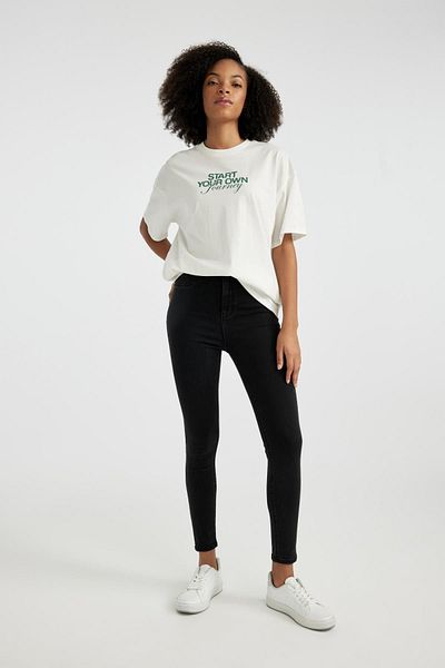 DeFacto Jegging mit hoher Taille – Basic-Jeans mit schmalem Bein B7498ax24sp