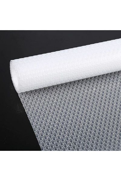 Berroni White Non-Slip Puppy Shelf Cover 45cmx10mt