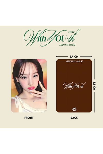 Kpop Dünyasi Twice with You Th Pob 3 Pc Set