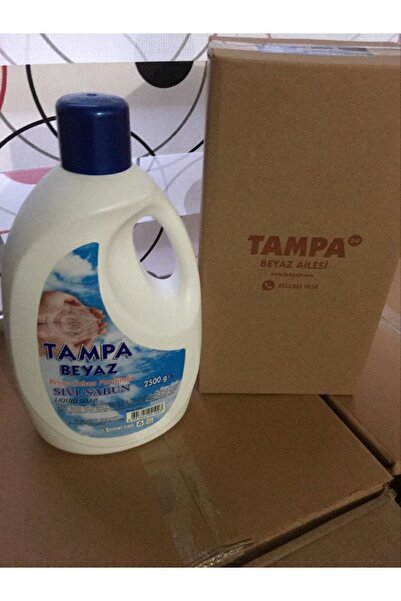 TAMPA Beyaz Sıvı El Sabunu Beyaz Sabun Parfümlü 2,5 Lt