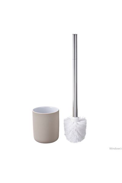 IKEA Κεραμική βούρτσα τουαλέτας Ekoln Stoneware Μπεζ