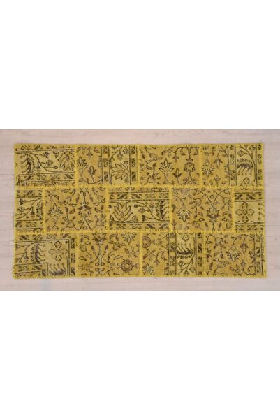 Madalyon Patchwork El Dokuma Anadolu Kilimi - Yolluk