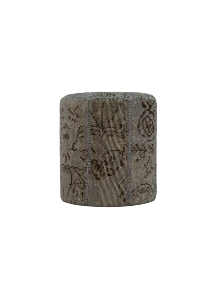 Madalyon halı Madalyon El Dokuma Yün Patchwork Puf