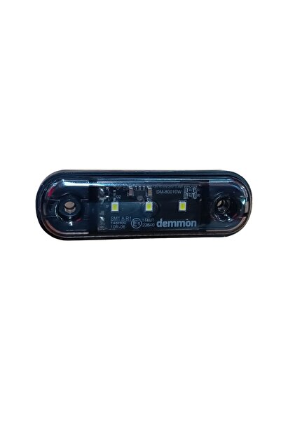 POLATLI OTO AKSESUAR Demmn 3 Ledli Tombul Parmak Led 12v - 24v Beyaz ( 1 Adet )