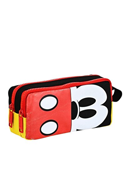 Mickey Mouse Çift Gözlü Kalem Çantası Due-Rx Bymcky