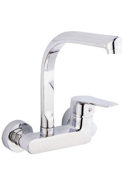 Yayke Wall Swivel Spout Open Close Kitchen Sink Sink Top Applique Faucet