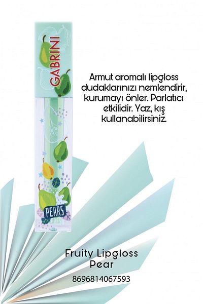 Gabrini Fruity Lipgloss Pears