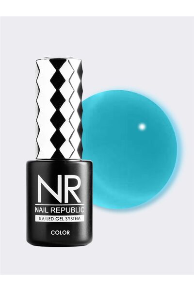 Nail Republic NR 560 Vitraj Kalıcı Oje (10 ml) - Yarı Şeffaf