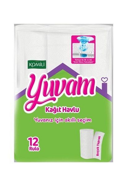 Komili Yuvam Paper Towels 12 Pieces