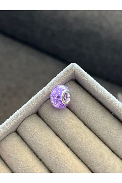 asaf Kırık buz murano charm | gümüş kaplama