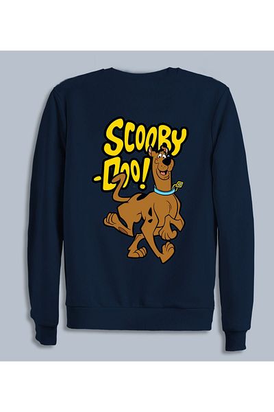 Efendioğlu Design Men's Sweatshirt - Scooby Doo Printed, Cotton