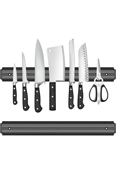 Wanderlust 33cm Manyetik Bıçak Çubuğu, Manyetik Bıçak Saklama Şeridi, Mıknatı...