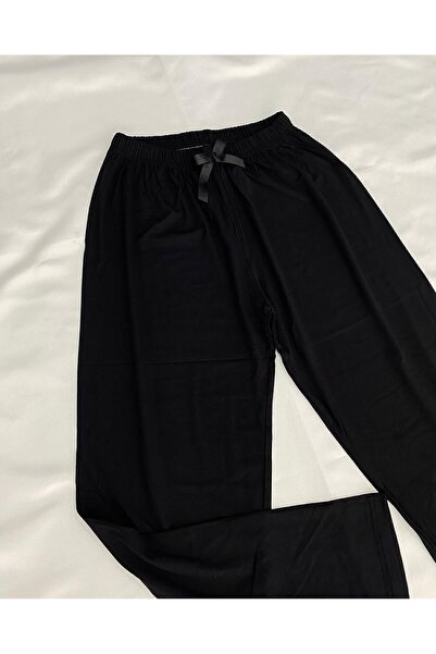 ZAGE GİYİM Zage Siyah Pijama Altı