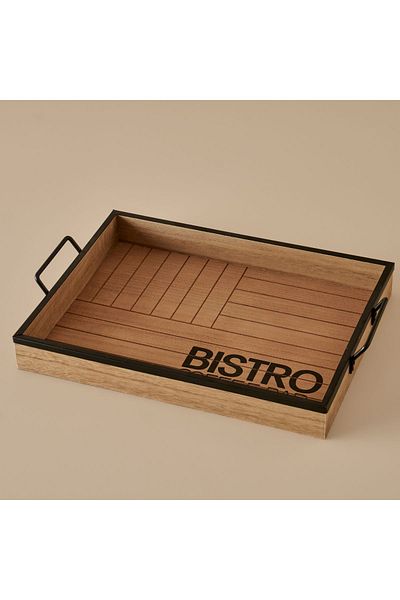 Bella Maison Bistro Tray Natural (41,5X30X8 cm)