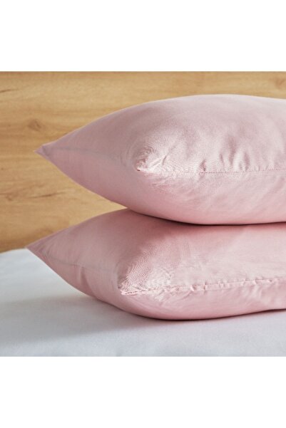 Home Box Essential 2-Piece Cotton Pillow Cover Set - 50x75 cm
