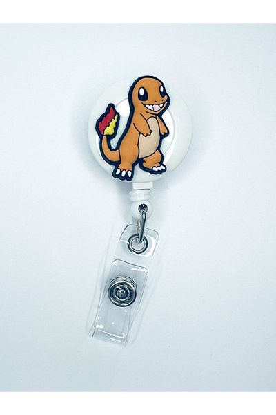 odaburada Pokemon Charmender Figured Yoyo Collar Card Holder