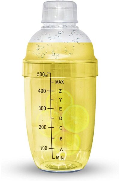 MIBRU Coffee transparent shaker 500ml
