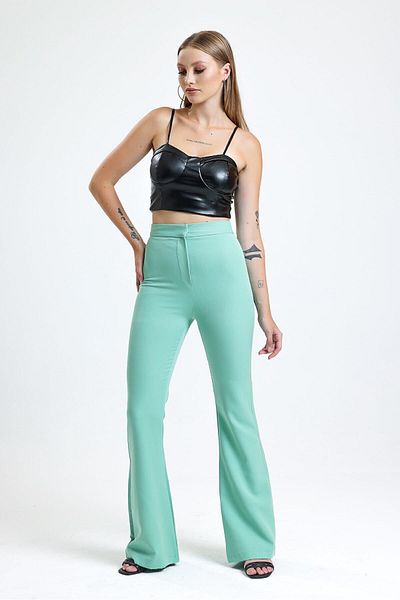 Sense Παντελόνι Water Green Hürrem - Ισπανικό Πόδι, Pnt35010