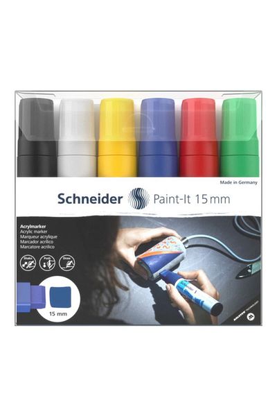 SCHNEIDER Paint-it 330 Acrylic Marker 15 Mm Set of 6120396