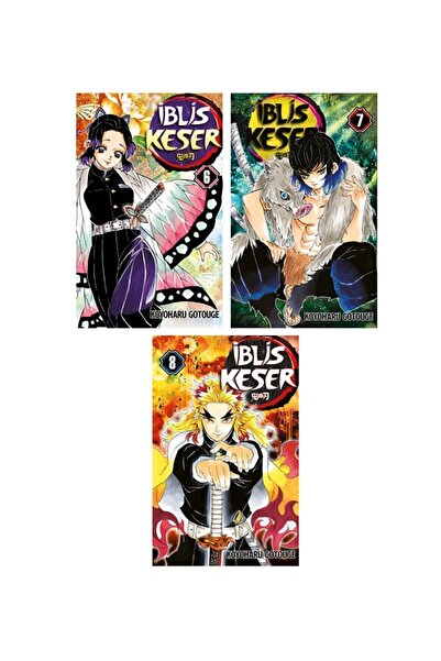 Gerekli Şeyler Yayıncılık Iblis Keser 6-7-8. Ciltler Manga Seti