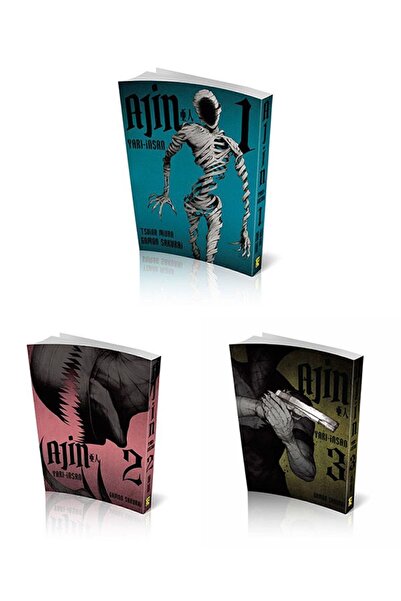 Gerekli Şeyler Yayıncılık Ajin Yarı Insan Manga Başlangıç Seti ( 1-2-3 )