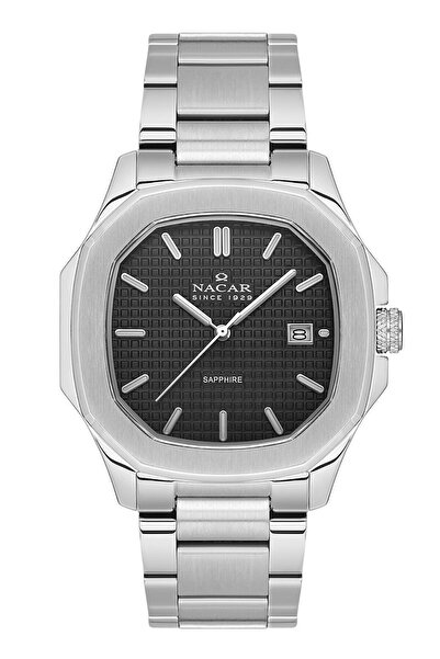 Nacar NC40-291044-ABM SAFİR CAMLI ERKEK KOL Saati
