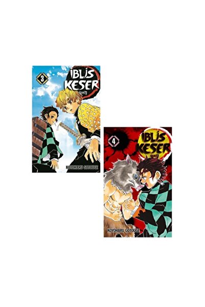 Gerekli Şeyler Yayıncılık Iblis Keser 3-4. Ciltler Manga Seti