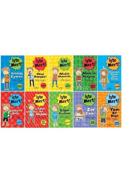 TÜRKİYE İŞ BANKASI KÜLTÜR YAYINLARI Işte Mert Serisi 10 Kitap Set