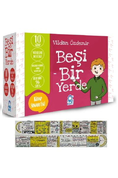 Mavi Kirpi Beşi Bir Yerde (10 Kitap) 3. Sınıf Okuma Seti + Matematik Öğreten ...