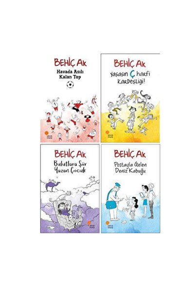 Günışığı Kitaplığı Behiç Ak 4 Kitap Set / Havada Asılı Kalan Top - Yaşasın Ç ...