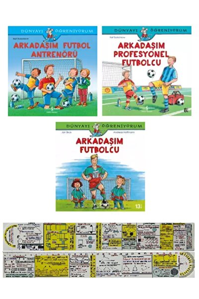 TÜRKİYE İŞ BANKASI KÜLTÜR YAYINLARI Arkadaşım Futbol Antrenörü+Profesyonel Fu...