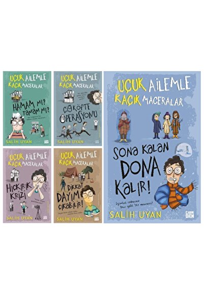 Carpe Diem Kitapları Uçuk Ailemle Kaçık Maceralar 5 Kitap Set - Salih Uyan