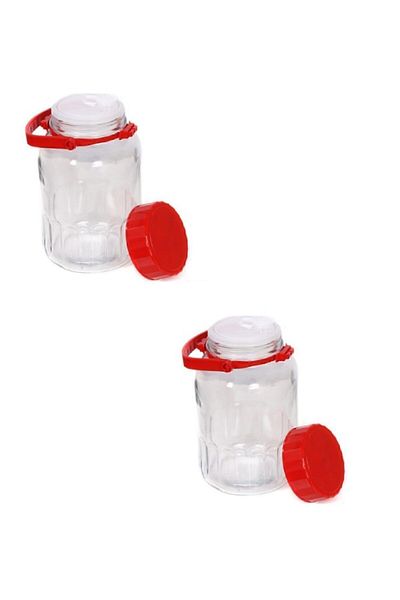 Paşabahçe Glass Jar 2 pcs 3 l
