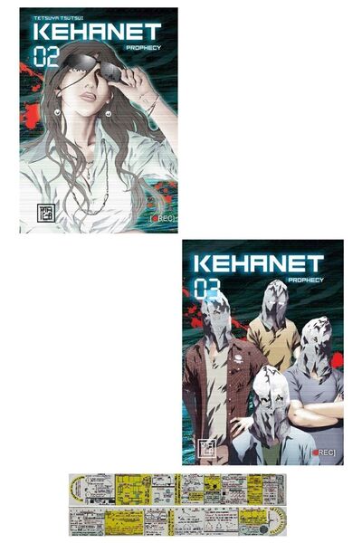 Destek Yayınları Kehanet 2-3. Ciltler Manga Seti + Matematik Öğreten Cetvel