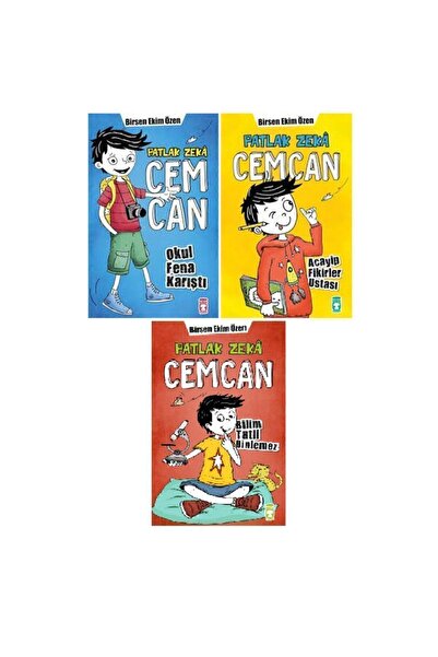 Timaş Çocuk Cem Can 1-2-3. Kitaplar Set - Birsen Ekim Özen
