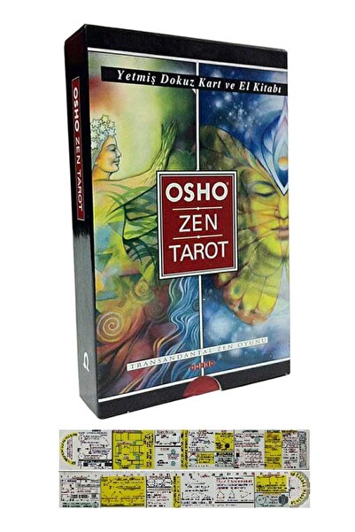 Omega Yayınları Osho Zen Tarot Yetmiş Dokuz Kart ve El Kitabı Seti + Matemati...