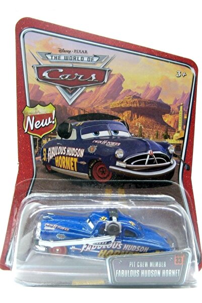 DİSNEY CARS Disney Cars Pit Crew Fabulous Hudson Hornet