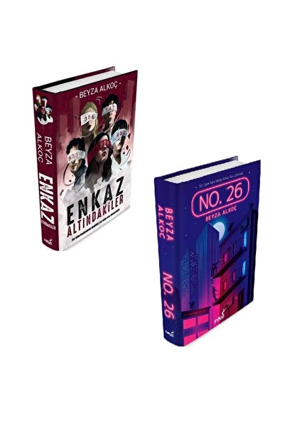 İndigo Kitap Beyza Alkoç 2 Kitap Set / Enkaz Altındakiler - No. 26 (ciltli)
