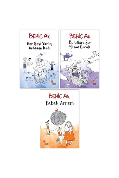 Günışığı Kitaplığı Behiç Ak Çocuk Romanları 3 Kitap Set - Her Şeyi Yanlış Anl...