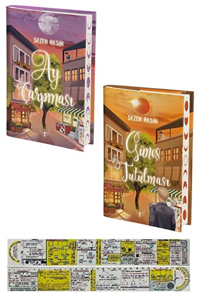 Artemis Yayınları Ay Çarpması + Güneş Tutulması Sezen Aksın 2 Kitap Set (Cilt...