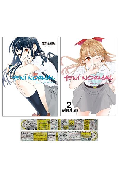 Komik Şeyler Yeni Normal 1-2. Ciltler Manga Seti + Matematik Öğreten Ayraç