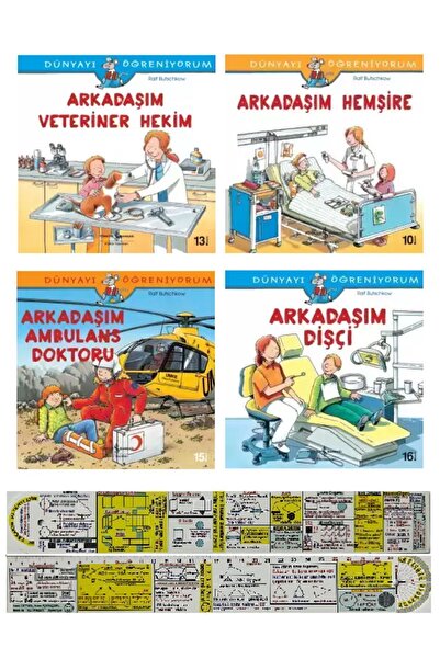 TÜRKİYE İŞ BANKASI KÜLTÜR YAYINLARI Arkadaşım Veteriner+Hemşire+Ambulans Dokt...