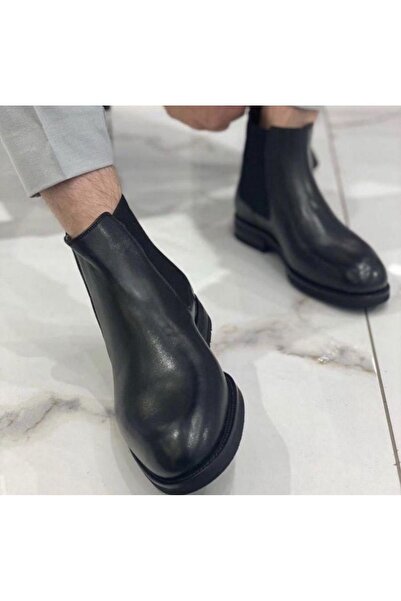 Leathermens Hakiki Deri ,klasik Tarz Erkek Bot