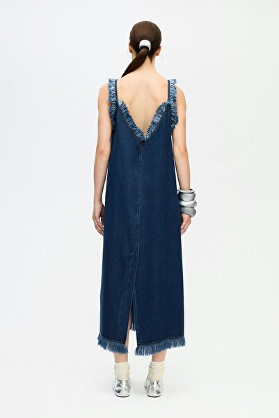 İKİKIZ Denim Strap Dress - Stylish and Comfortable Design