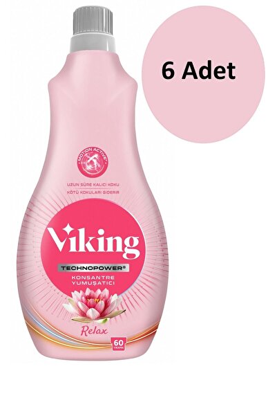 Viking Technopower Konsantre Çamaşır Yumuşatıcı Relax 1440 Ml - 6 Adet