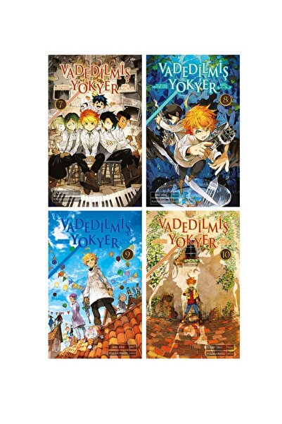 Gerekli Şeyler Yayıncılık Vadedilmiş Yokyer 7-8-9-10. Ciltler Manga Seti